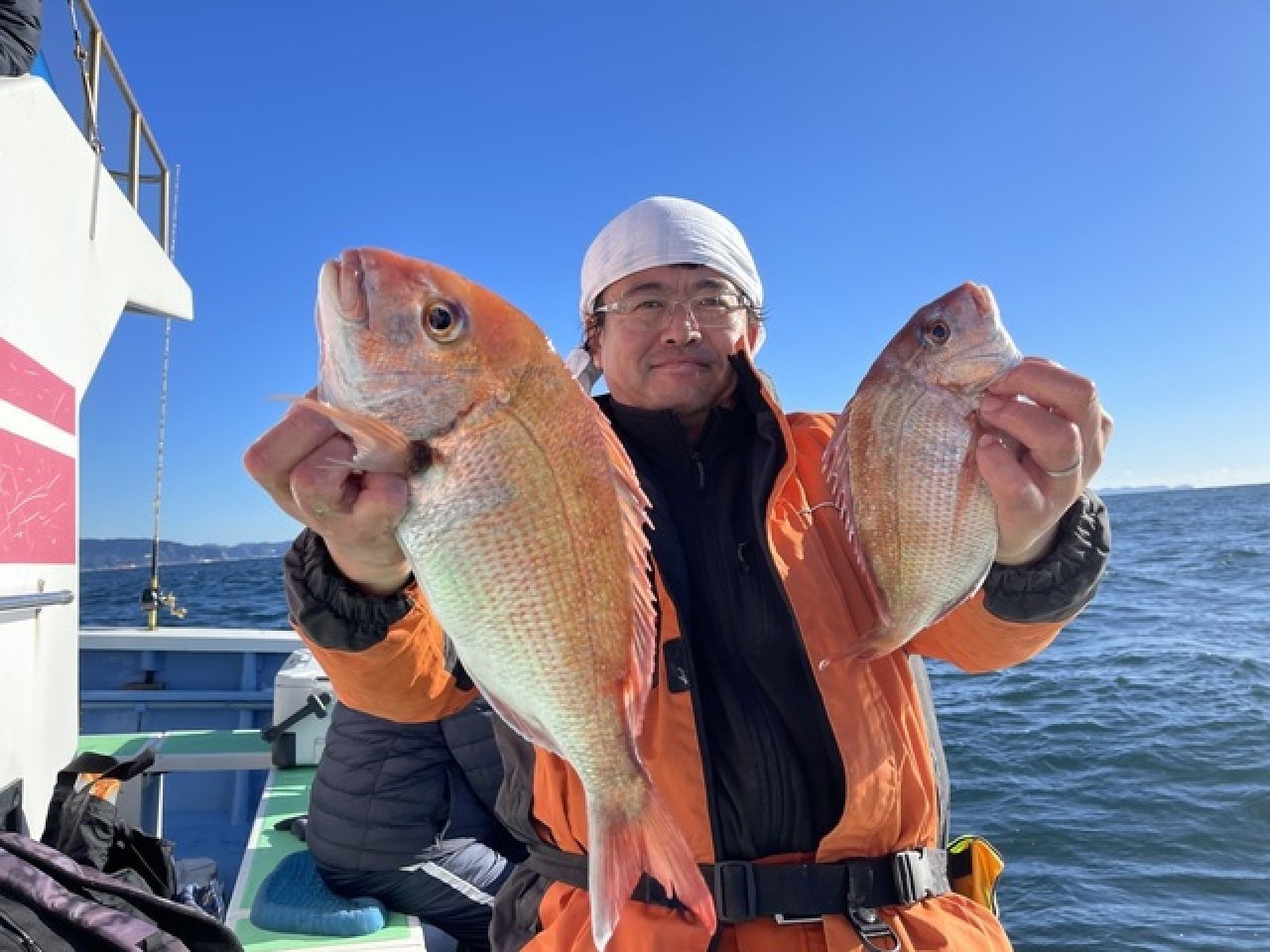 【釣果速報】神奈川県大松丸のマダイ船の勢い上々！連日絶好調で食べ頃サイズが今後も好調の予感！