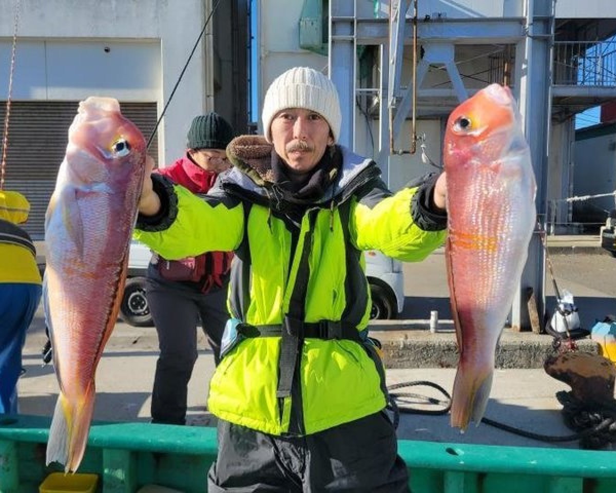 【釣果速報】見よ！47cmの巨大アマダイの迫力を！神奈川県深田家で大型高級魚GETのビッグドリームを叶えよう！