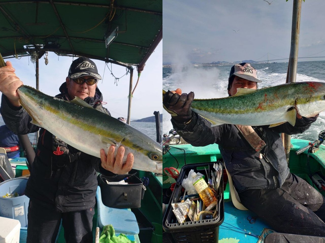 【釣果速報】兵庫県釣り船 名田屋で95cmの巨大ブリ釣れる！良型ハマチもキャッチ！順調にサイズアップしている青物をキャッチしに行こう！