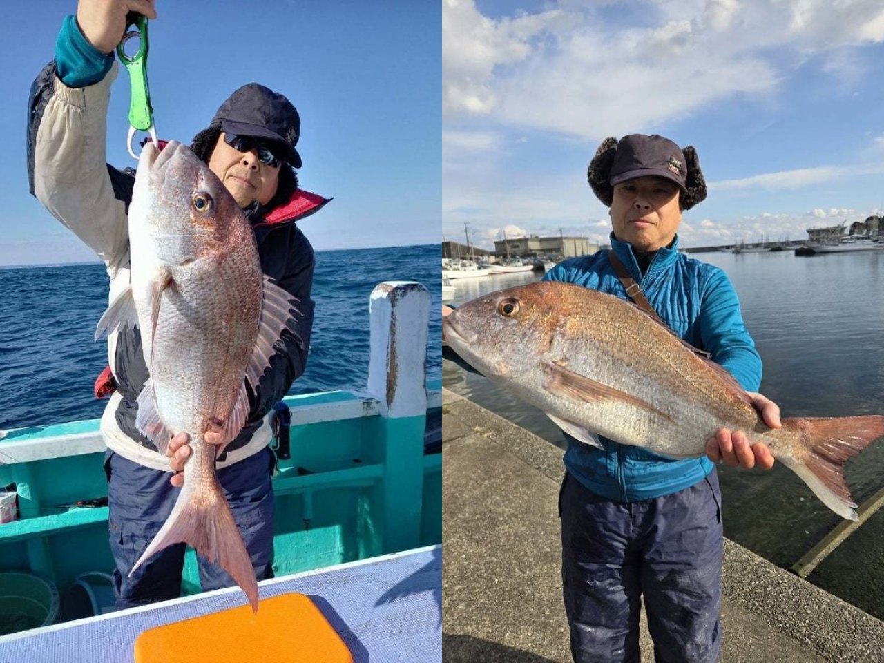 【釣果速報】千葉県富士丸で3.70kgのBIGマダイ出た！三連休は大物マダイを捕まえに行きませんか？