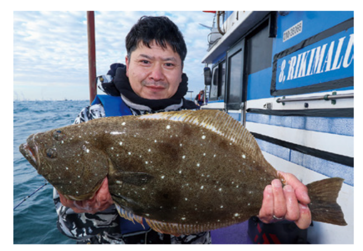 鹿島のヒラメで初笑い「渡り」の大型にも期待