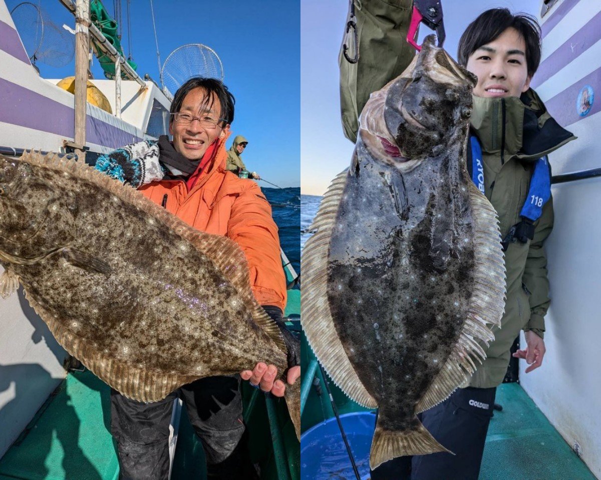 【釣果速報】夢の4.7kg大判ヒラメを茨城県長岡丸でキャッチ！さらなる大物を目指す船長のもとにみんな集まれ！