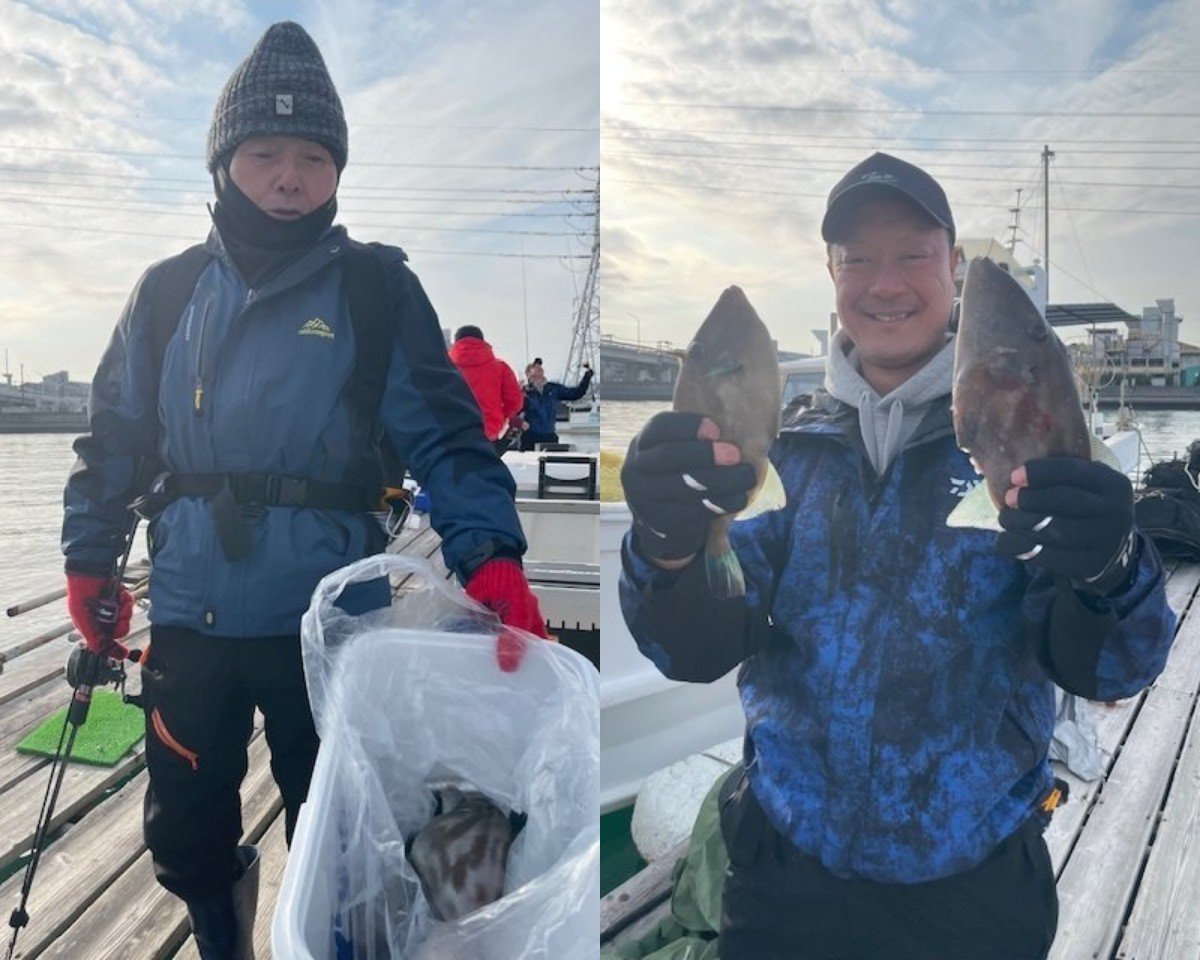 【釣果速報】39cmのデカウマヅラハギをキャッチ！広島県芳丸の船長が厳選したポイントで人生最大のウマヅラハギを捕まえよう！