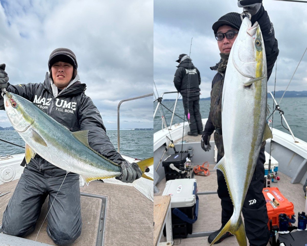 【釣果速報】兵庫県釣り船皇はブリ・ガシラが連日大漁！今回は106cmの大物キャッチ！この勢いに今すぐ乗ろう！