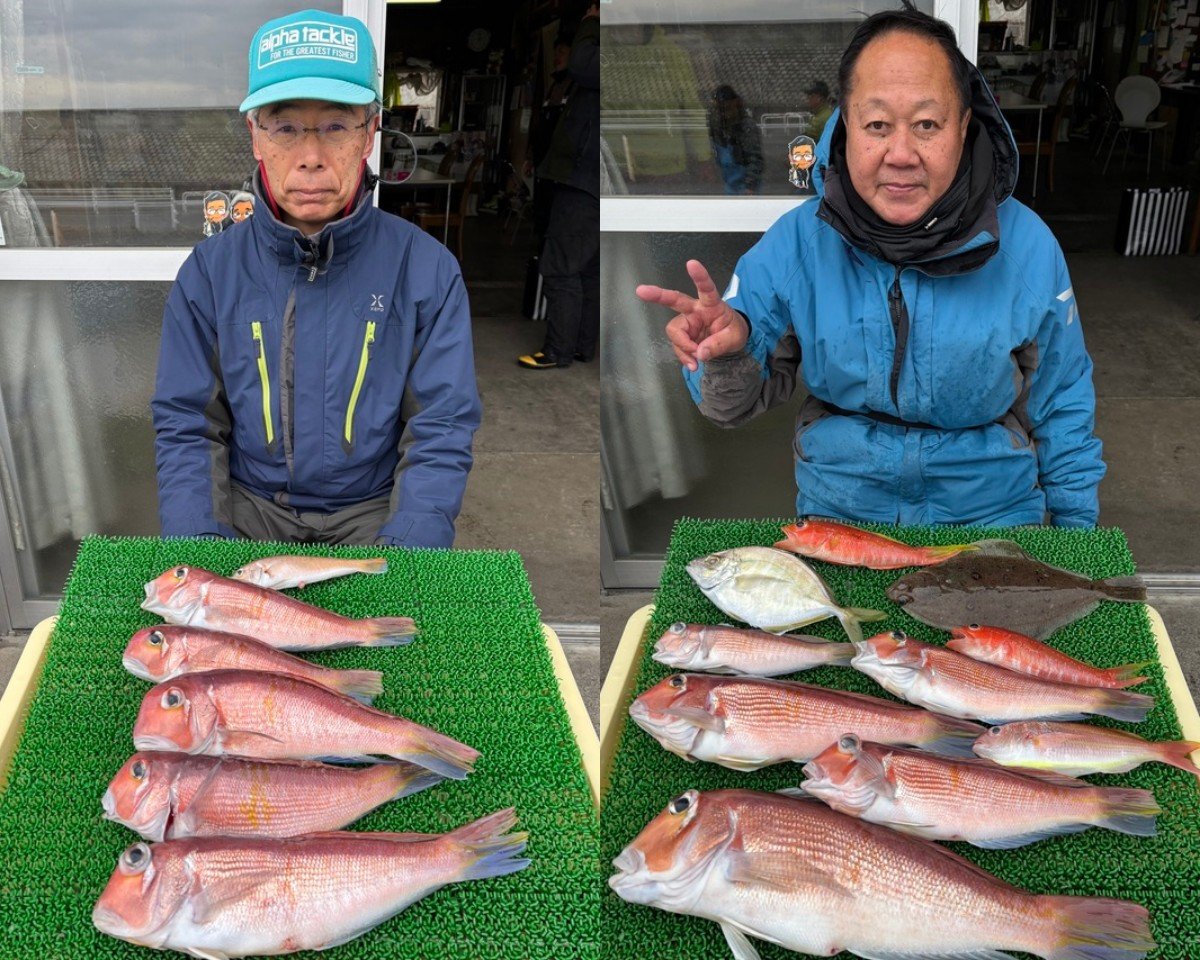 【釣果速報】見よ！46cmの巨大アマダイの迫力を！神奈川県庄治郎丸で大型高級魚GETのビッグドリームを叶えよう！