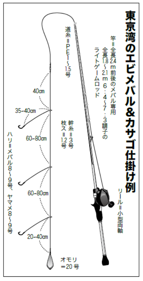 東京湾に春を告げる エビメバル開幕