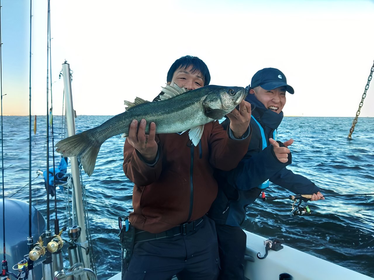 【釣果速報】シーバス船中6匹！MAXサイズ60cmの大健闘！東京都Sea Frogならランカーバスゲットも夢じゃない！