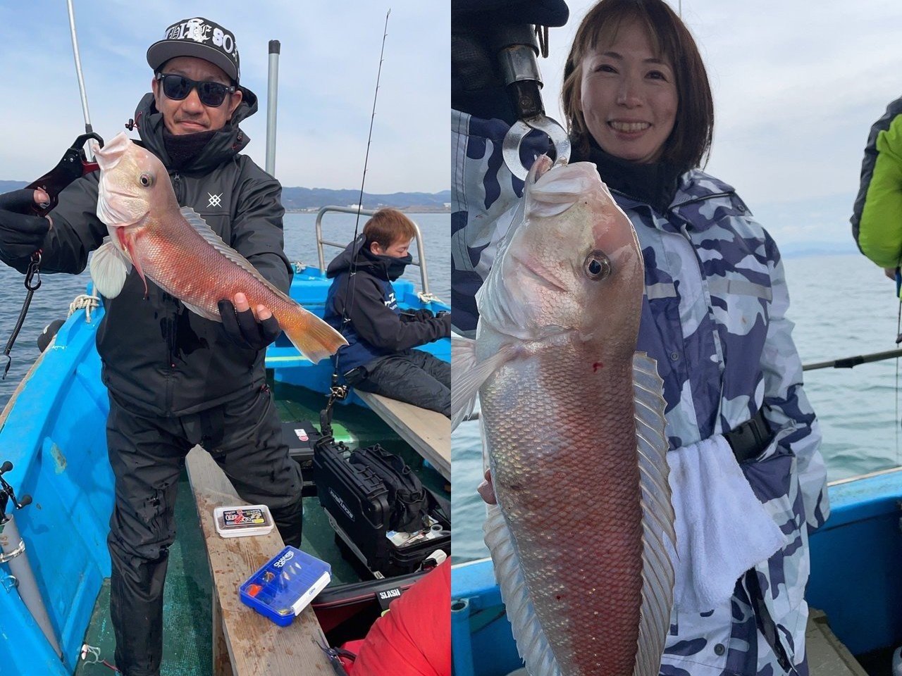 【釣果速報】和歌山県釣船のんちゃんで50cmの幻のシロアマダイ＆80cmのブリ確保！高級感溢れる釣行に今年こそ挑戦しよう！        