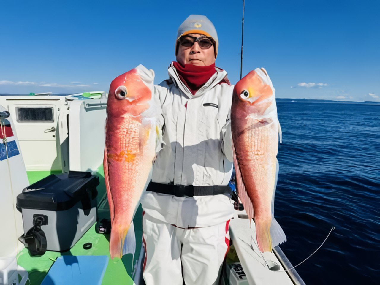 【釣果速報】神奈川県やまてん丸で49cmの巨大アマダイ釣れる！ゲストにオニカサゴも！あなたも高級魚ハンターになりませんか？