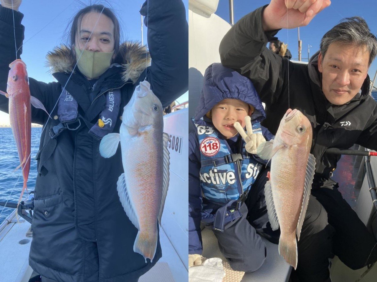 【釣果速報】神奈川県椿丸でアマダイ最大45cm！憧れの超高級魚をその手でゲットせよ！