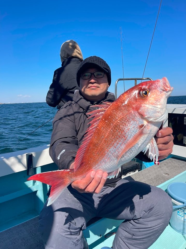 【釣果速報】神奈川県の村本海事でマダイ絶好調！全員ゲット！今後はますます大鯛の数釣りが楽しめるそうですよ！