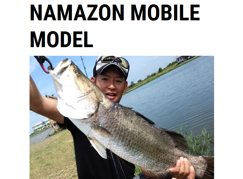ナマゾンモバイルは持ち運び便利な怪魚対応ロッド その特徴や実釣インプレを大特集