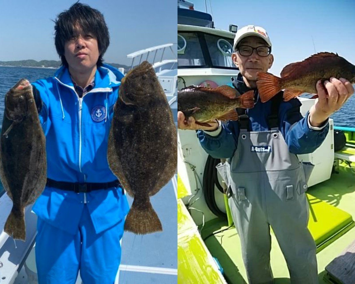 【釣果速報】初心者アングラーさん含めヒラメ全員ゲット！釣果も今後上向きの予感！神奈川県五エム丸でヒラメざんまいな一日を過ごそう！