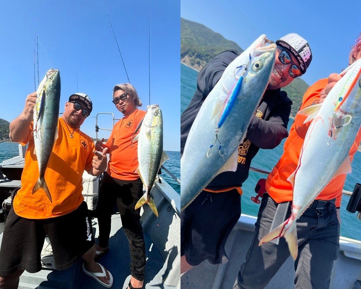 【釣果速報】和歌山県海虎で58cmの巨大ハマチをキャッチ！青物のぎっしり詰まったクーラーボックスは壮観！