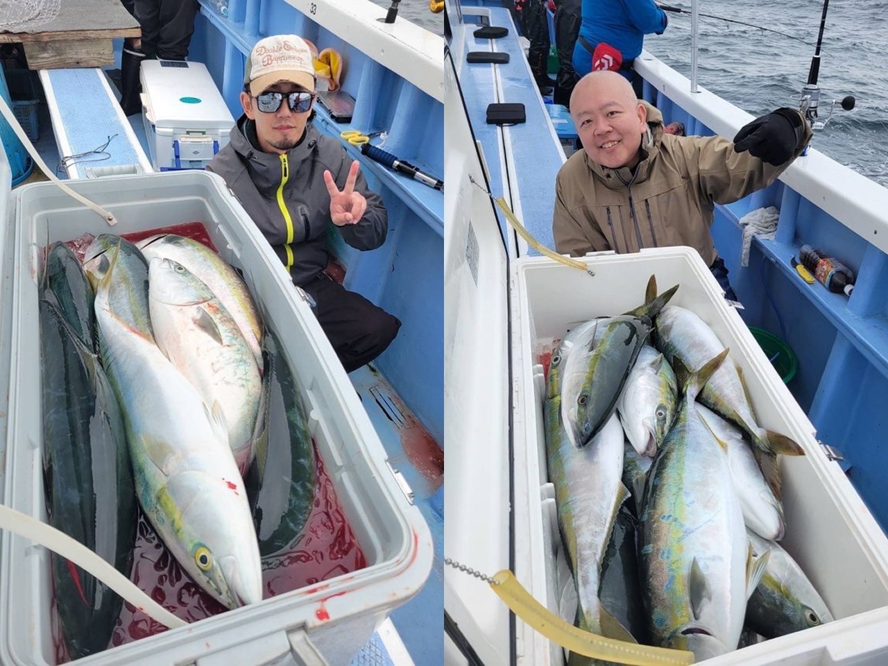 【釣果速報】茨城県幸栄丸でワラサ好調！5.40kgのどっしりサイズ上がる！青物の引きを存分に感じられる大満足の釣行に！