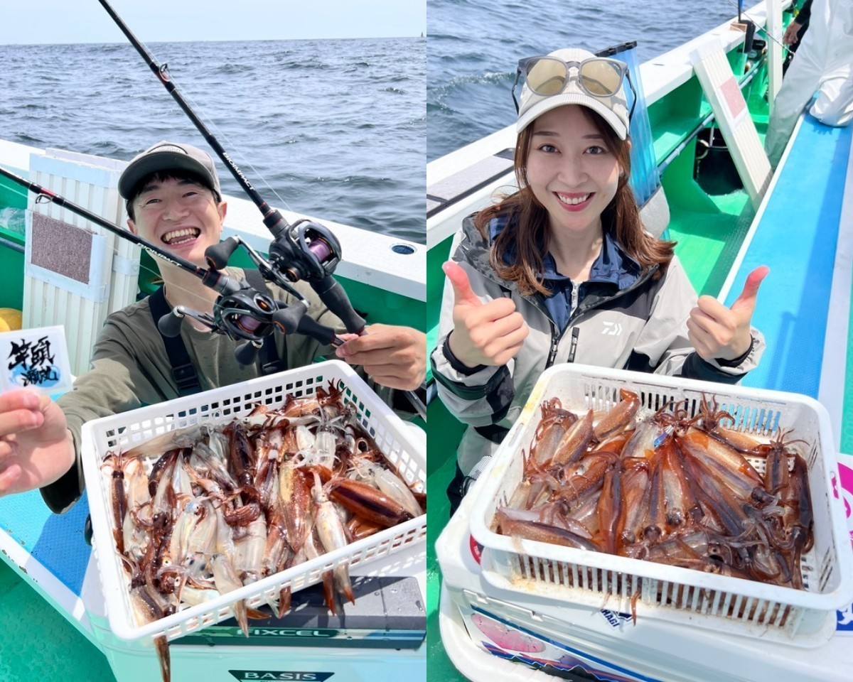 【釣果速報】神奈川県瀬戸丸でマルイカの63杯超え！良型の高級イカは今が狙いどき！！