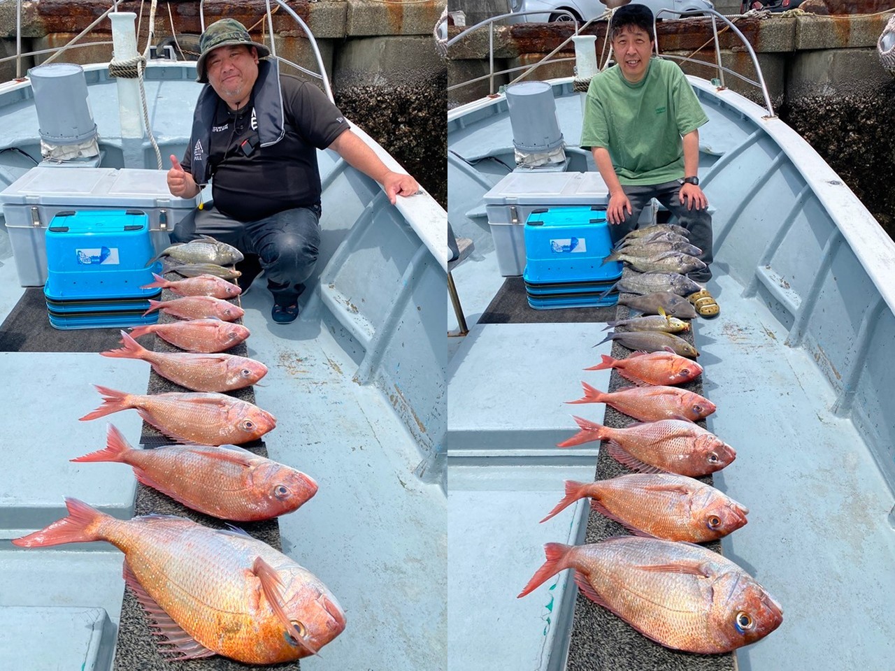 【釣果速報】静岡県山大丸で2.20kgの良型マダイ出た！仲間と新しいターゲットを狙った釣りに挑戦しませんか？