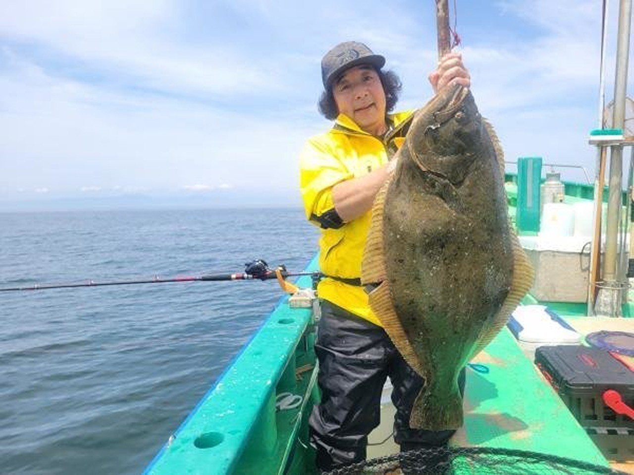 【釣果速報】神奈川県深田家で最大8.80kgのヒラメキャッチ！オオモンハタも全員確保で絶好調！