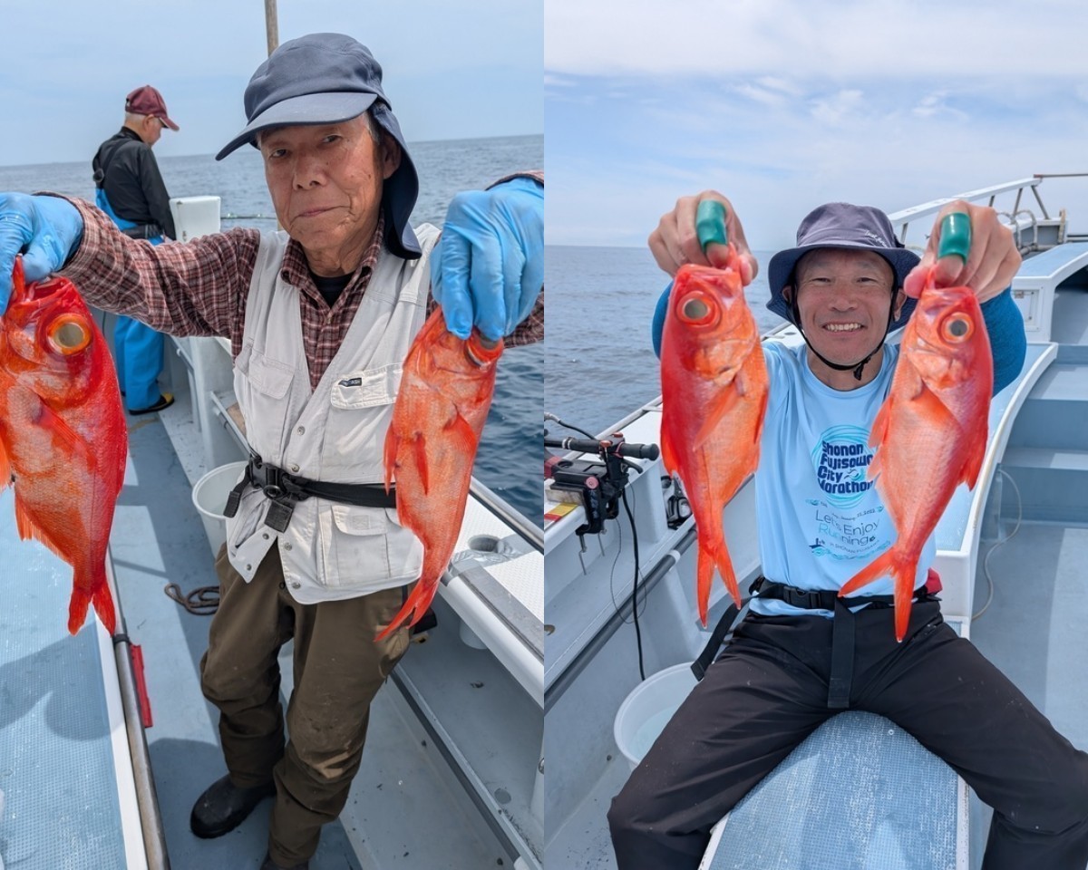 【釣果速報】神奈川県太郎丸でキンメダイ絶好調！トップ5匹！今後はますますキンメダイの数釣りが楽しめるそうですよ！