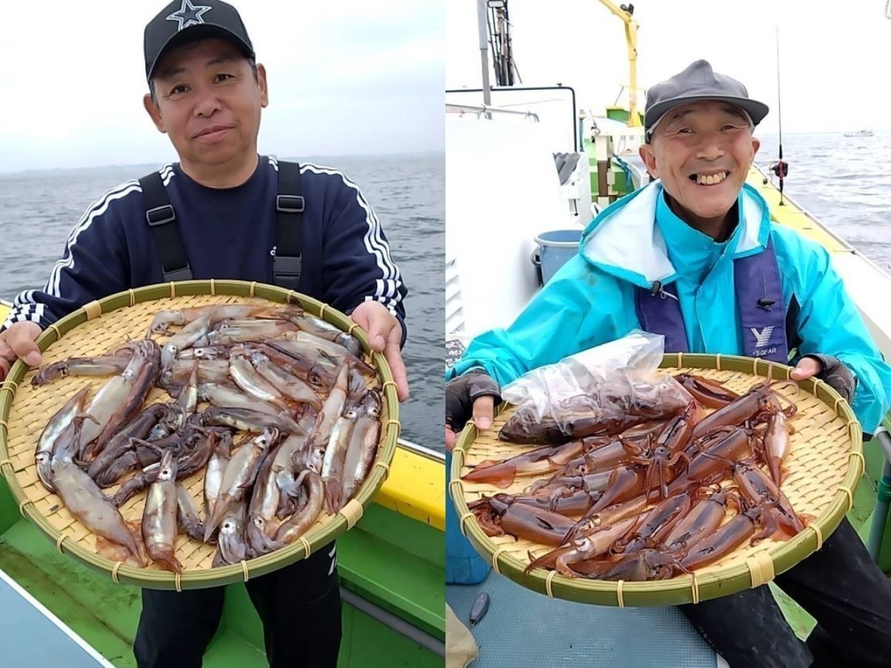 【釣果速報】神奈川県ちがさき丸でムギイカTOP42杯！ぜひ、あなたもロマン溢れる釣行を！