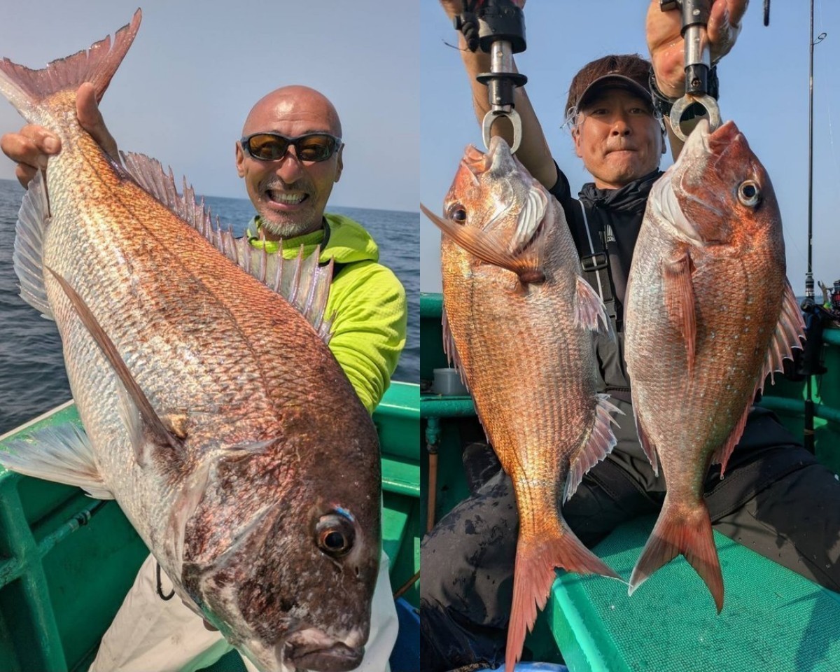 【釣果速報】5.5kgのド迫力マダイ出た！自己最高記録の大鯛を狙うなら茨城県長岡丸に乗船しよう！