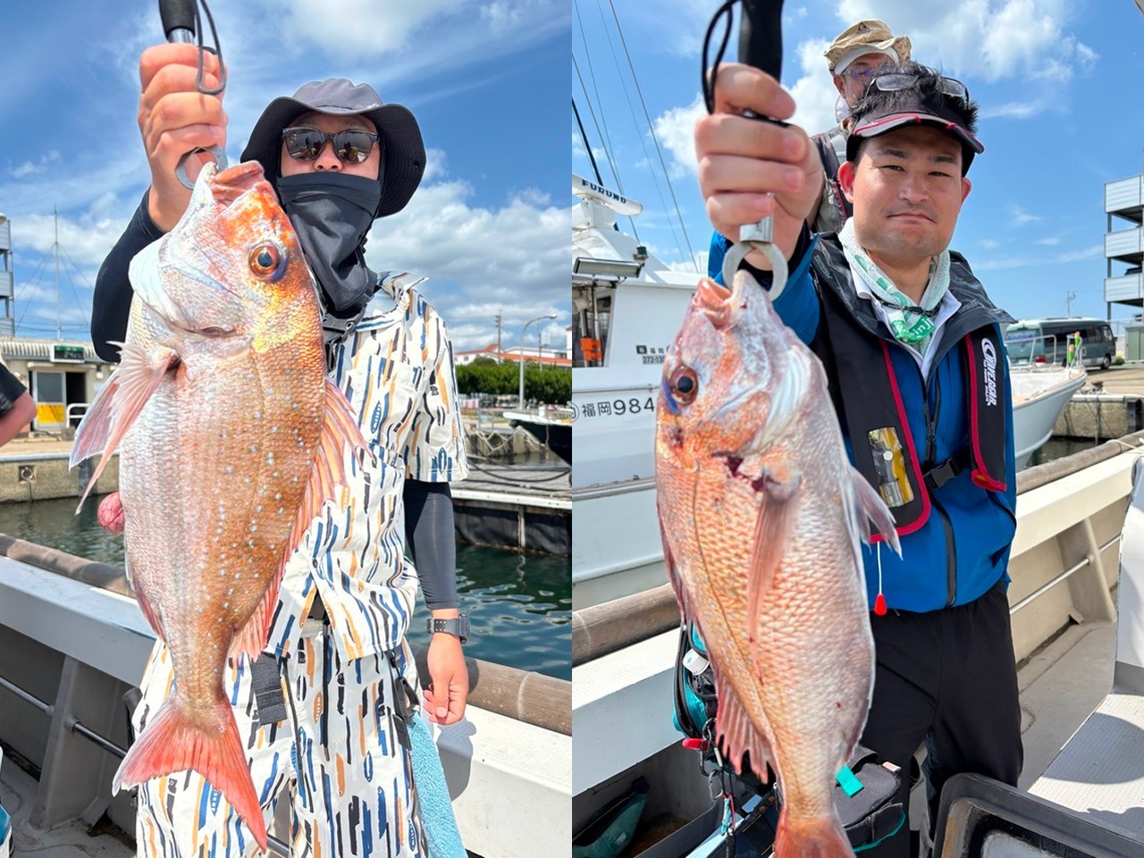 【釣果速報】これはめでタイ！福岡県木鶏丸でロクマルオーバーのマダイゲット！あなたも自己記録＆ダービー更新を狙おう！