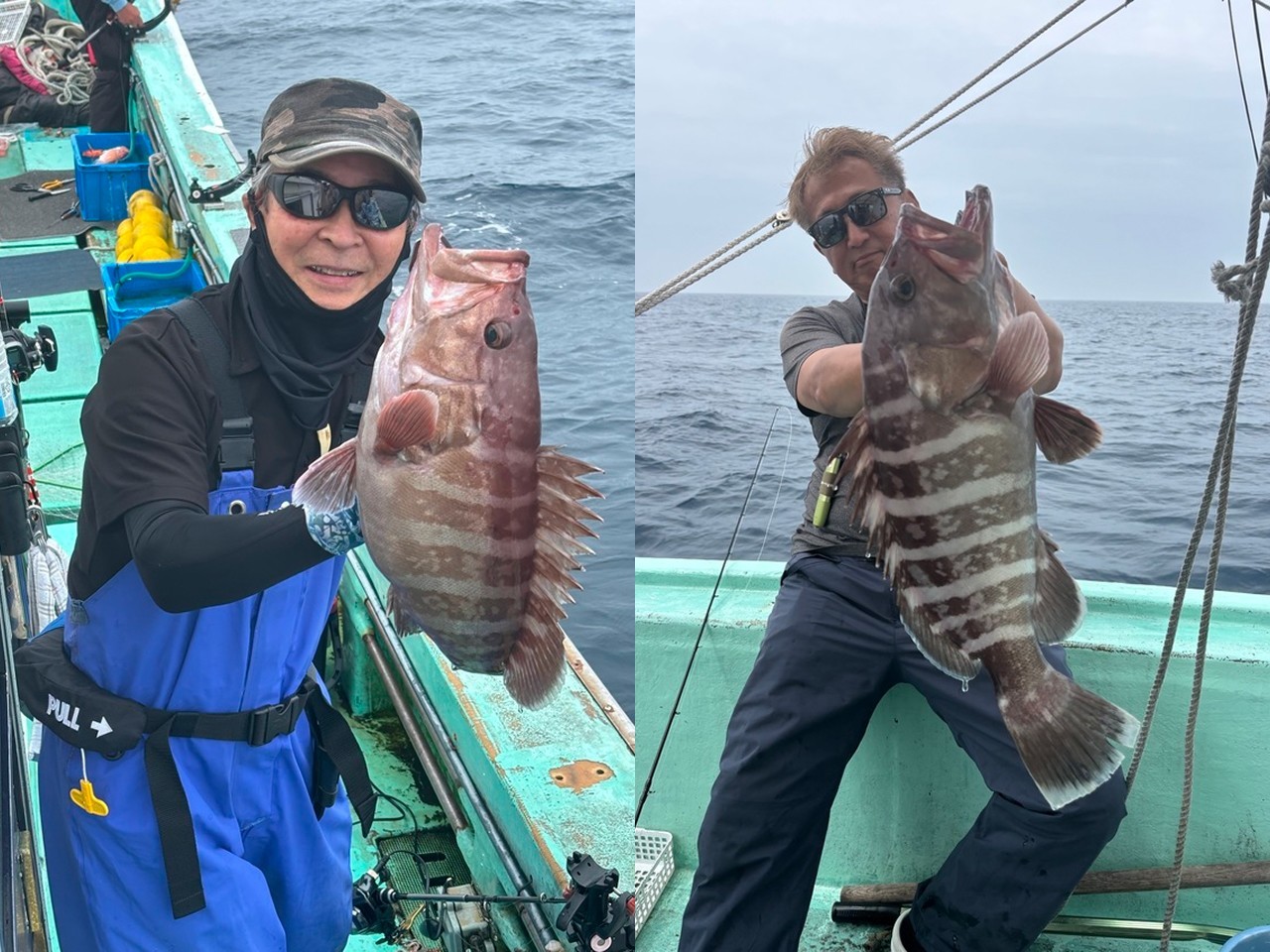 【釣果速報】でか～～～～い！福岡県成幸丸で5.00kgのタカバキャッチ！活性上々で豪華なゲストが釣れる最高のシーズンに突入！