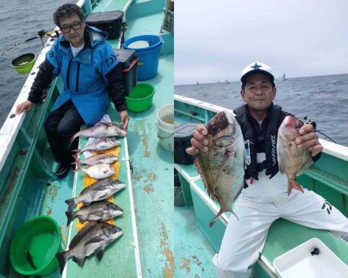 【釣果速報】神奈川県棒面丸で良型マダイとクロダイをゲット！ヒット多数な今がチャンス！