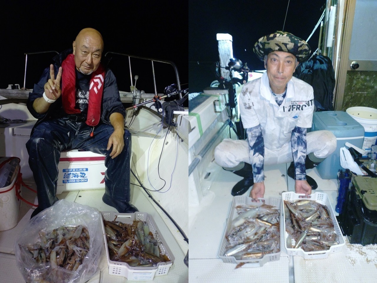 【釣果速報】ムギイカ3点、5点掛け達成！竿頭101匹！静岡県昌福丸に乗船してクーラーいっぱいのお土産を確保しよう！