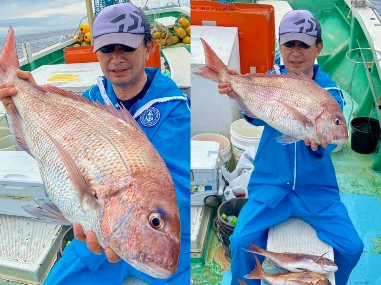【釣果速報】神奈川県あまさけや丸でマダイ・イサキ・メジナ・クロダイと人気魚種続々ゲット！いろいろな魚との出会いを楽しみたい人は即予約を！
