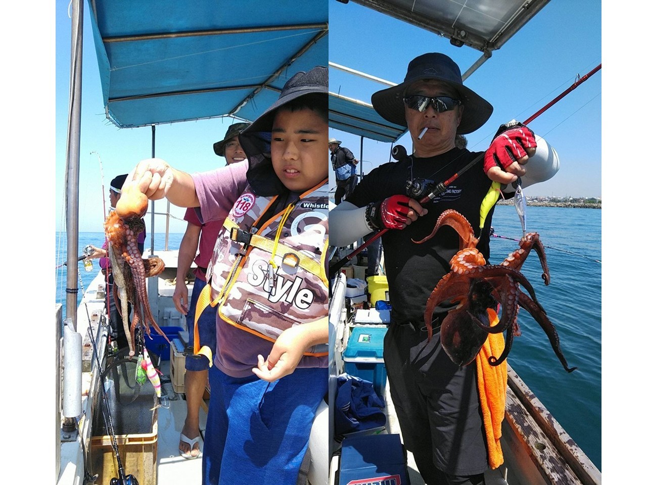【釣果速報】3.00kgのモンスターマダコ確保！兵庫県釣り船 福三郎の船長が厳選するポイントで記録更新マダコを釣ろう！
