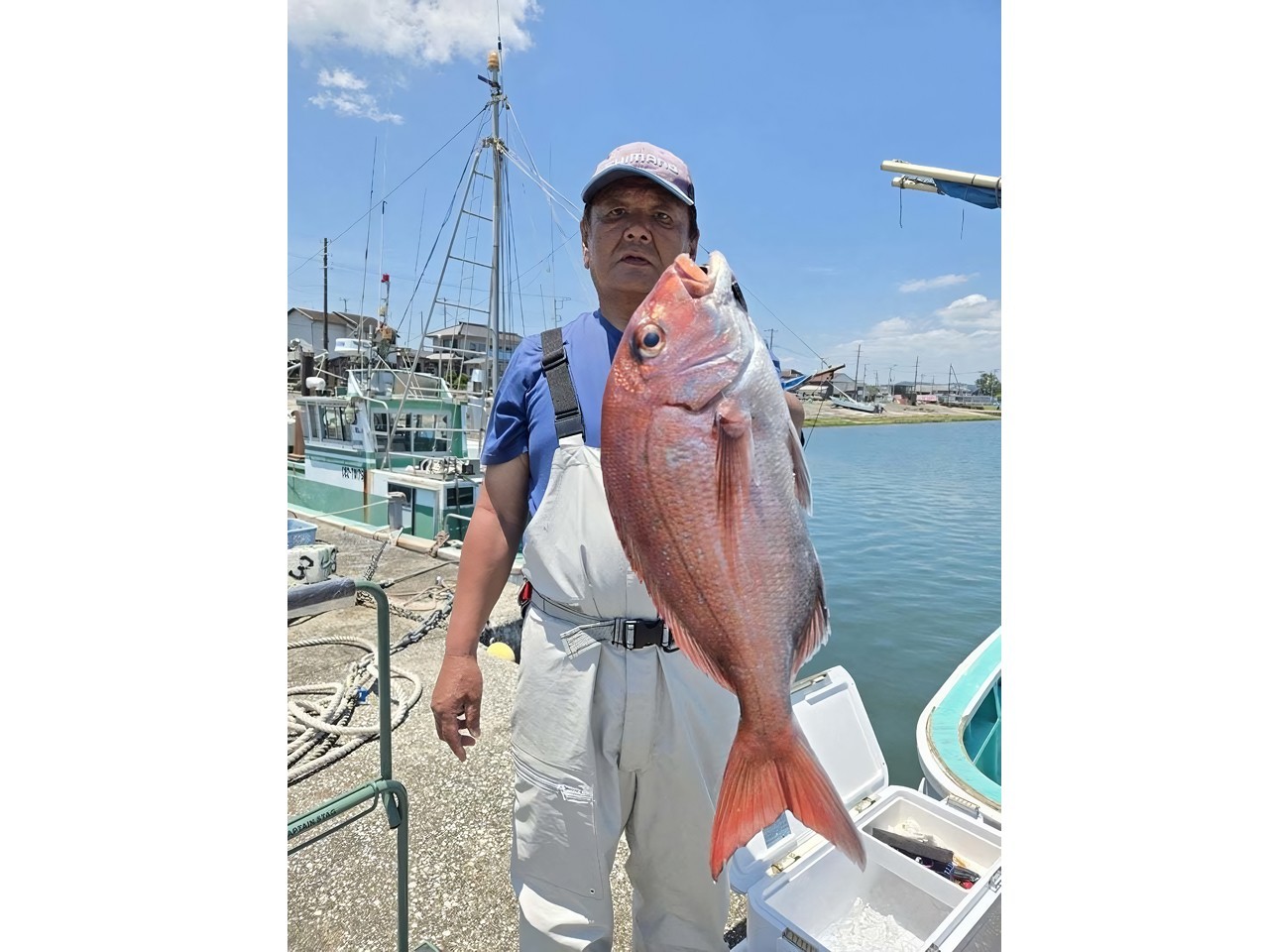 【釣果速報】千葉県富士丸で食べ頃サイズの良型1.00kgマダイ上がる！現在、中～大鯛メインにコンスタントに釣れてる模様です！