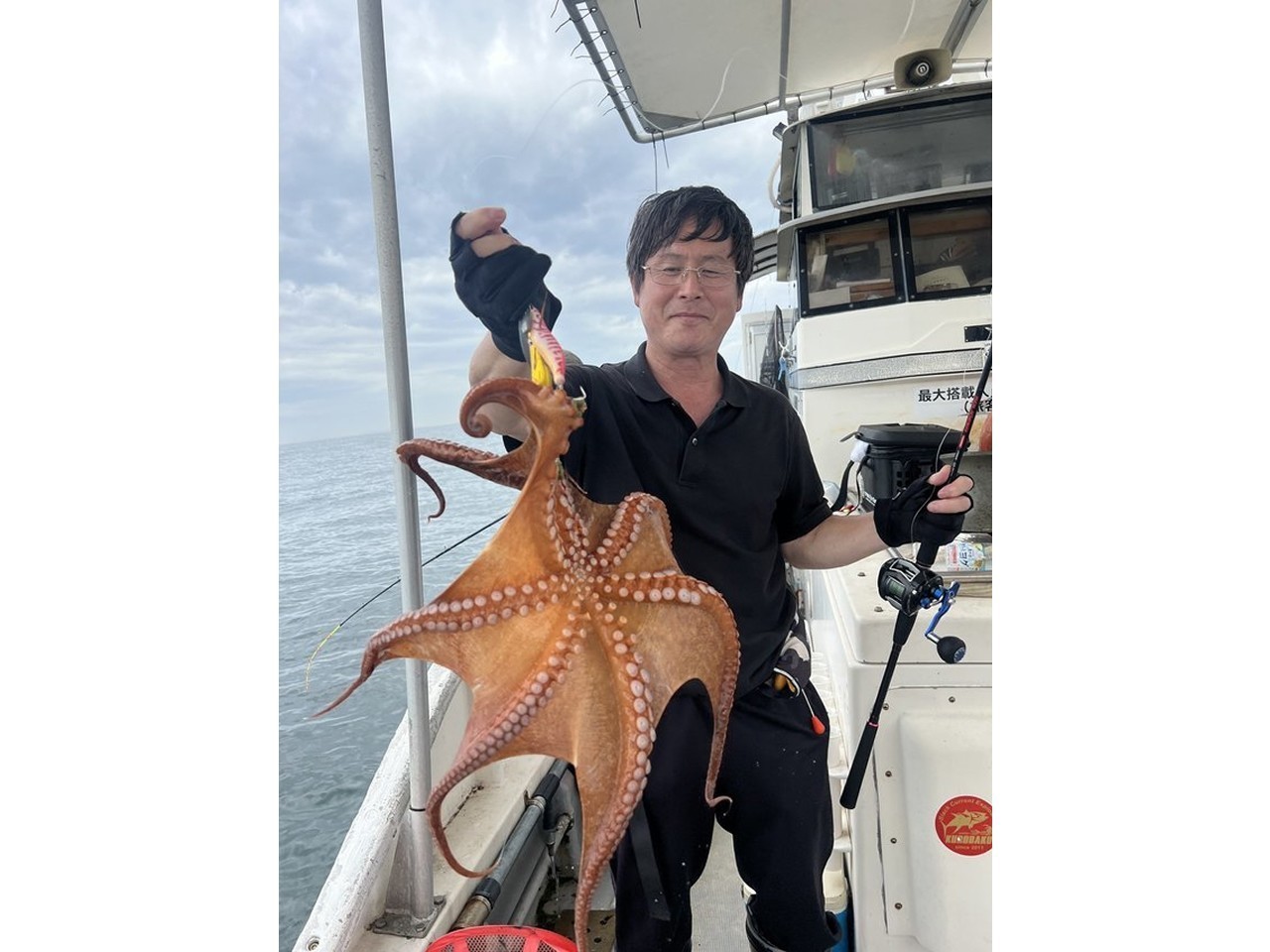【釣果速報】タコGET！キロアップ複数！兵庫県釣り船 福三郎で夏のタコ釣りを体験しよう！
