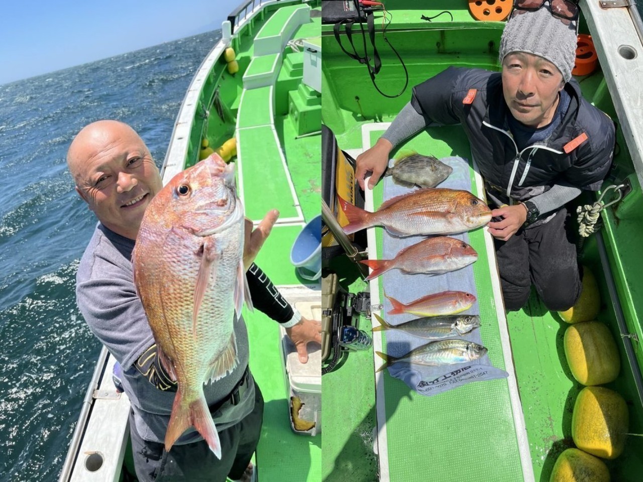 【釣果速報】神奈川県ちがさき丸でマダイ・アジ・イトヨリGET！マダイ1.90kgの良型ヒット！これからが本番、次に釣るのはあなたかも！