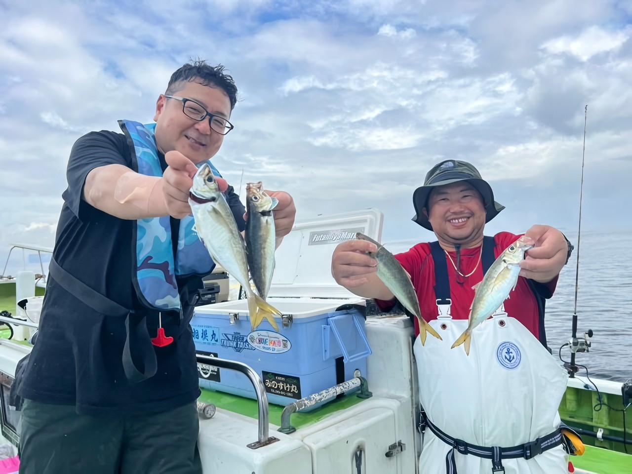 【釣果速報】MAXは40cm！神奈川県政信丸のデカアジ主体の釣行に終始テンション爆上がり！初心者さんもいらっしゃい！