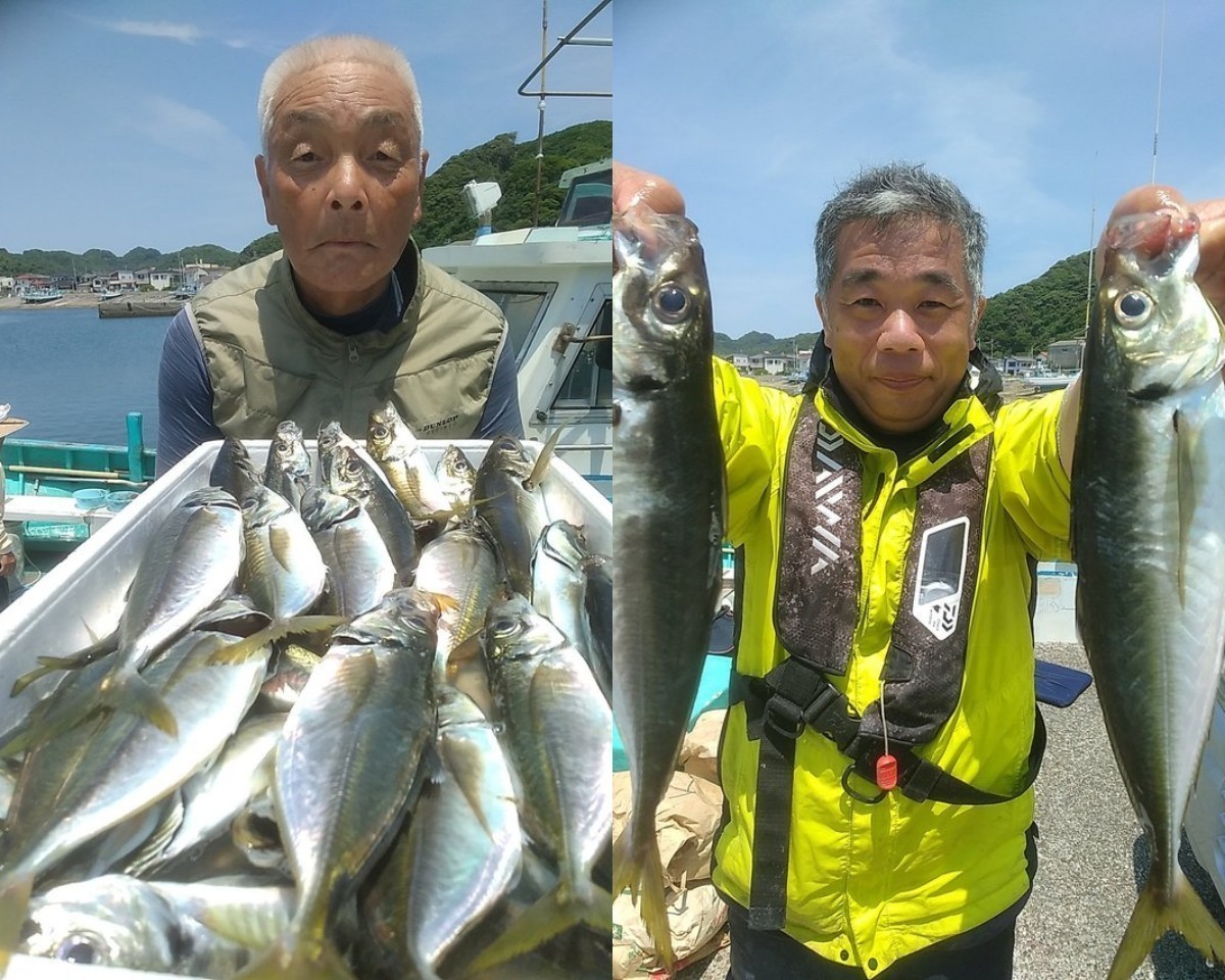 【釣果速報】竿頭112匹！千葉県勘次郎丸でアジの多点掛けが絶好調！数釣りするなら今すぐの乗船がおすすめ！