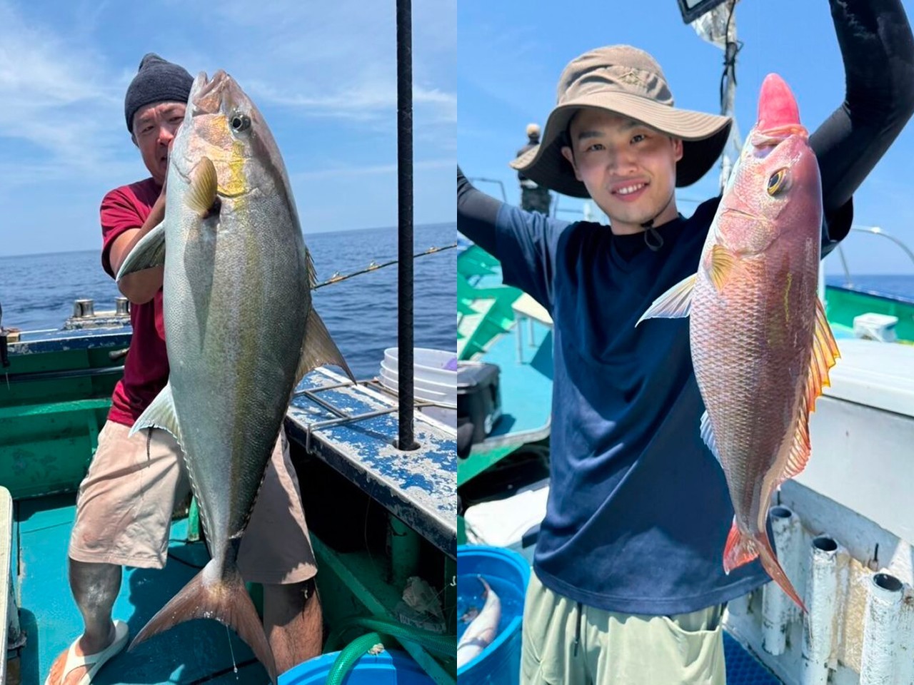 【釣果速報】静岡県南伊豆忠兵衛丸で高級魚・ウメイロをゲット！11.80kgのカンパチも上がる！レアな魚たちに出会いに行きませんか？