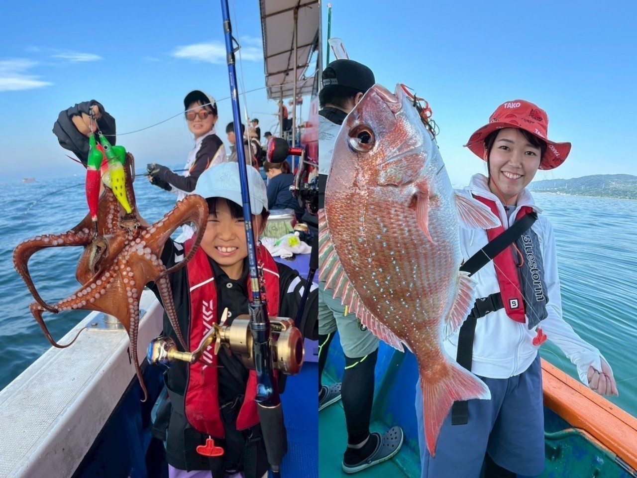 【釣果速報】兵庫県海蓮丸でマダコキャッチ！最大80cm！一度釣るとクセになるタコ釣りはこの夏絶対挑戦して！