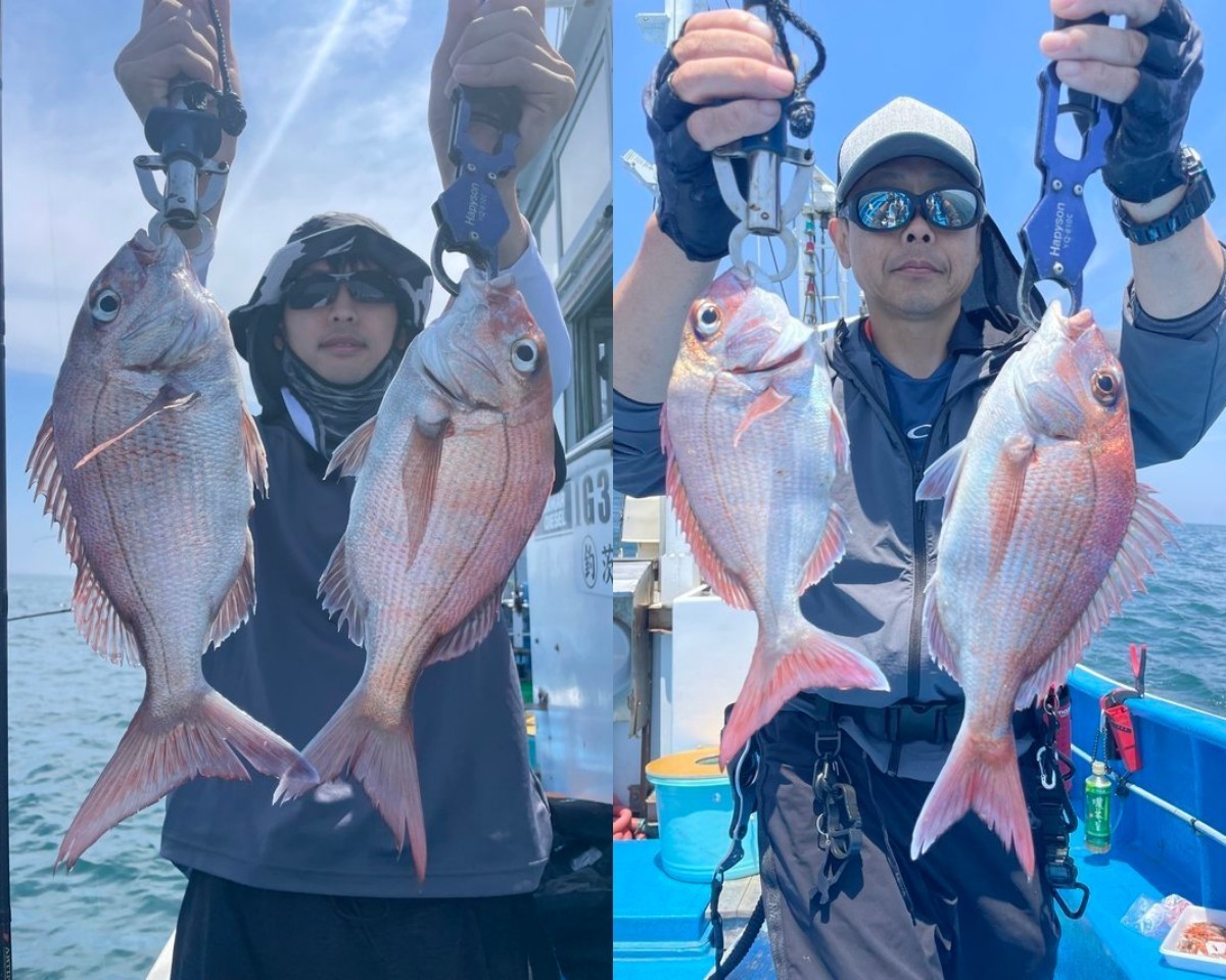 【釣果速報】茨城県ことぶき丸でマダイ0.8kgの良型ゲット！カサゴやメバルも交じり豪華なお土産に！この船に決まり！