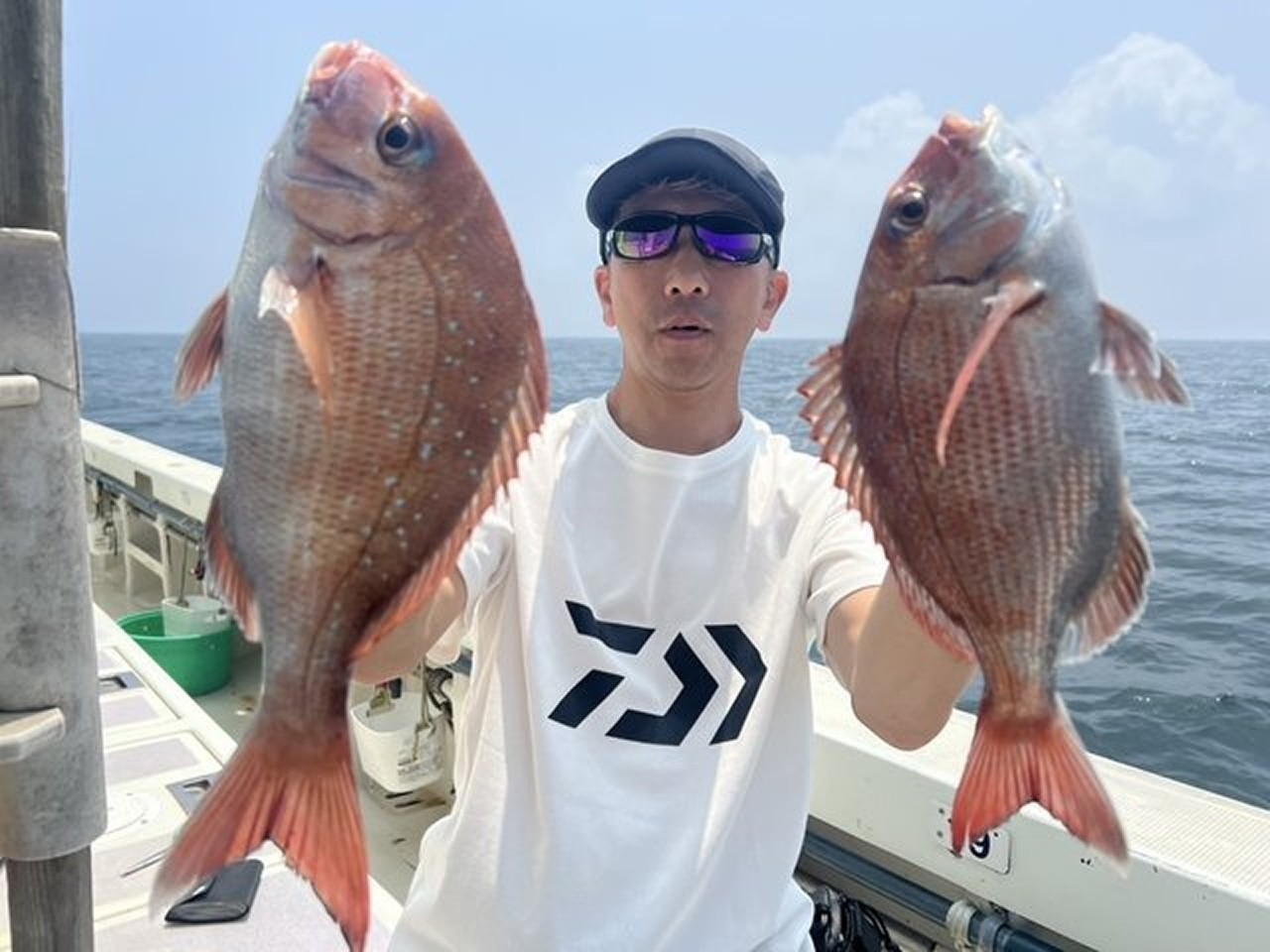 【釣果速報】千葉県梅花丸でマダイ出た！外道にカサゴ・ハナダイ・ホウボウなど。次にビッグワンを手にするのはあなたかも？！