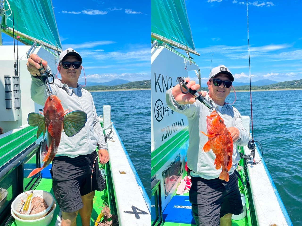 【釣果速報】ホウボウ・カサゴ・サバと人気魚種が船内を彩る！神奈川県第三かりゆし丸でお土産たくさんゲットしよう！