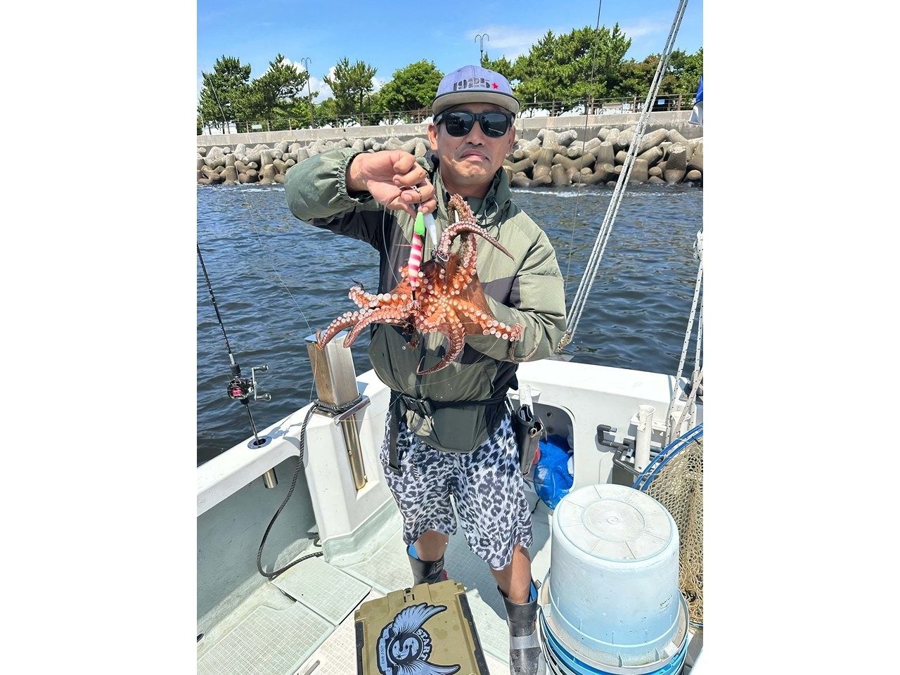 【釣果速報】埼玉県けやき丸でマダコが超快釣！一番おいしいサイズが釣れてます！三連休はモンスタータコを狙いに行きませんか？