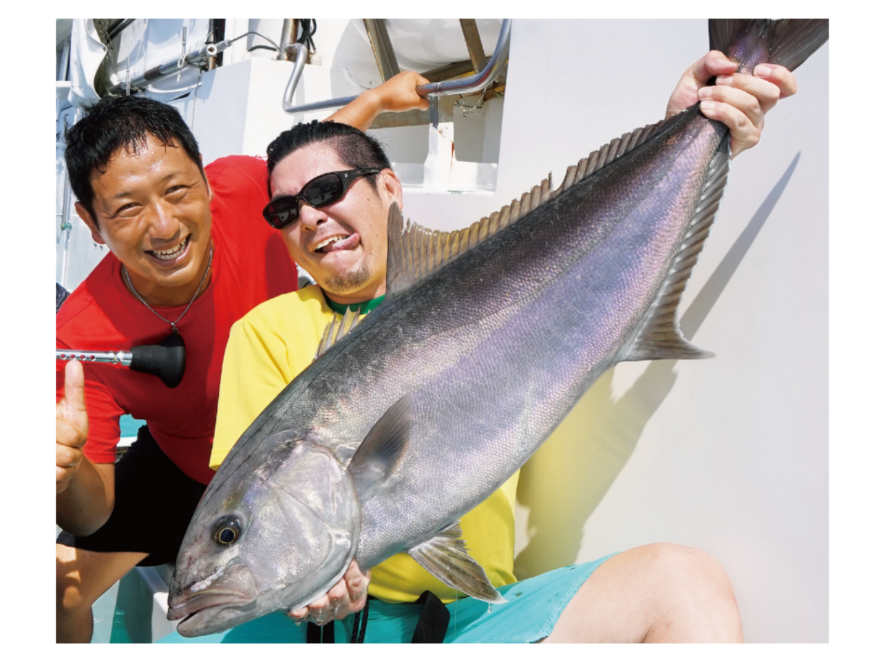カンパチ、ヒラマサ連続ヒット中　夏の絶好期到来！