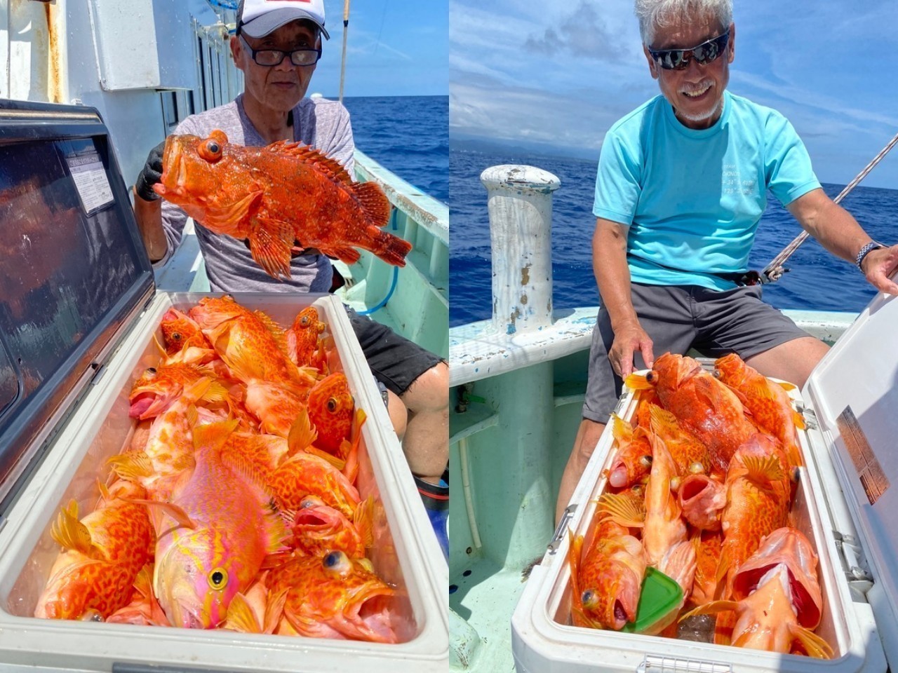 【釣果速報】静岡県久寿丸でカサゴ好調！全員GET＆TOP57匹！この夏は憧れの根魚を獲りに行こう！