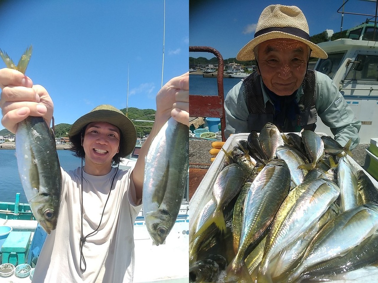 【釣果速報】良型アジが続々ヒット！！人気魚でクーラーをいっぱいにしたい方は千葉県勘次郎丸へ急げ～！