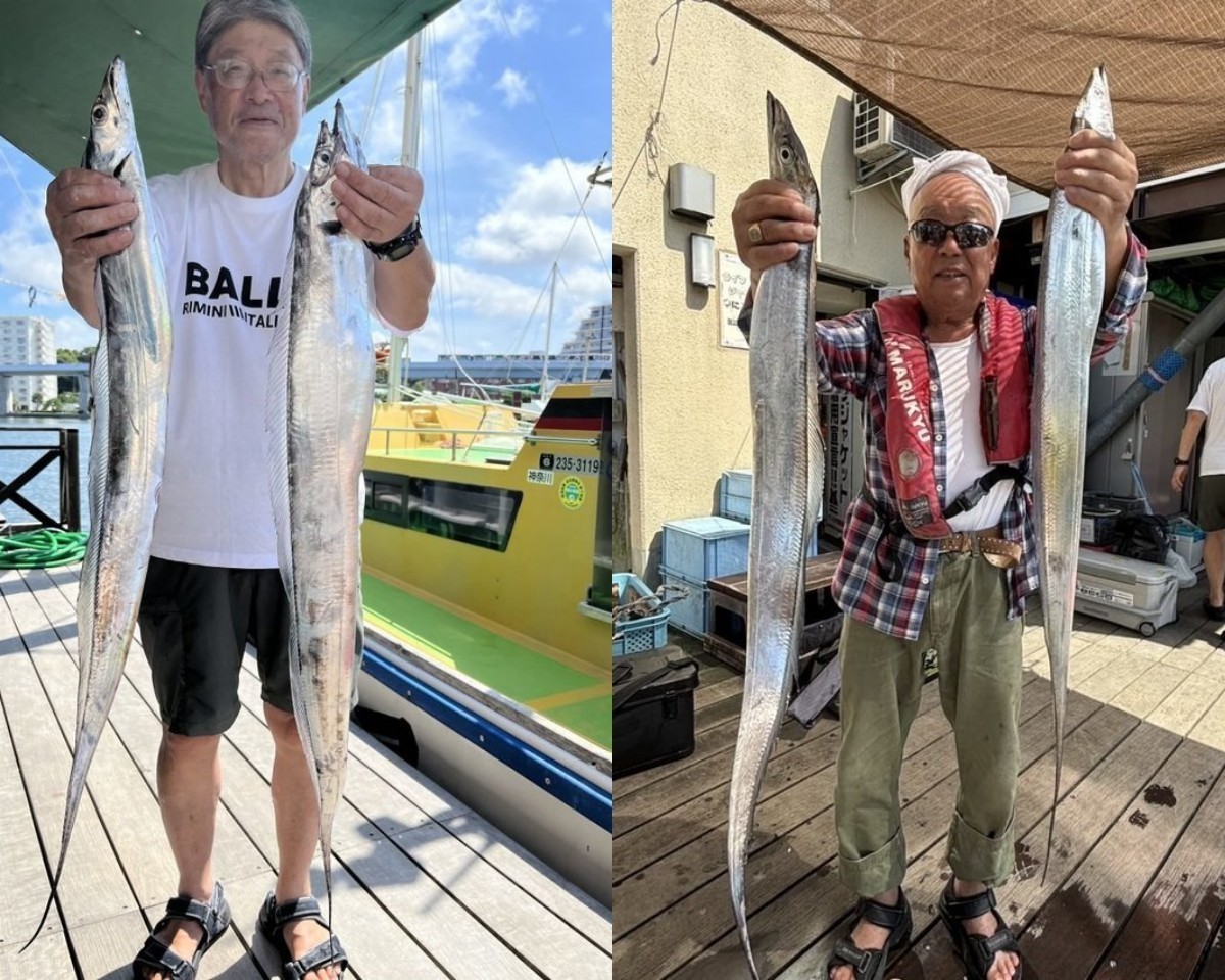 【釣果速報】メーターオーバータチウオ確保！巨大124cm！ロマン溢れる釣行は神奈川県荒川屋で！