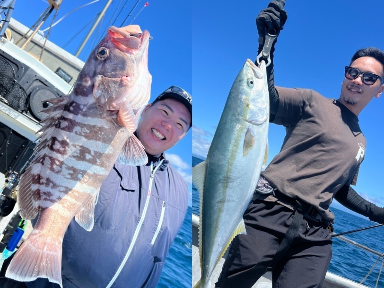【釣果速報】和歌山県海虎でマハタ・ブリ・ハマチと人気魚種続々ゲット！いろいろな魚との出会いを楽しみたい人は即予約を！