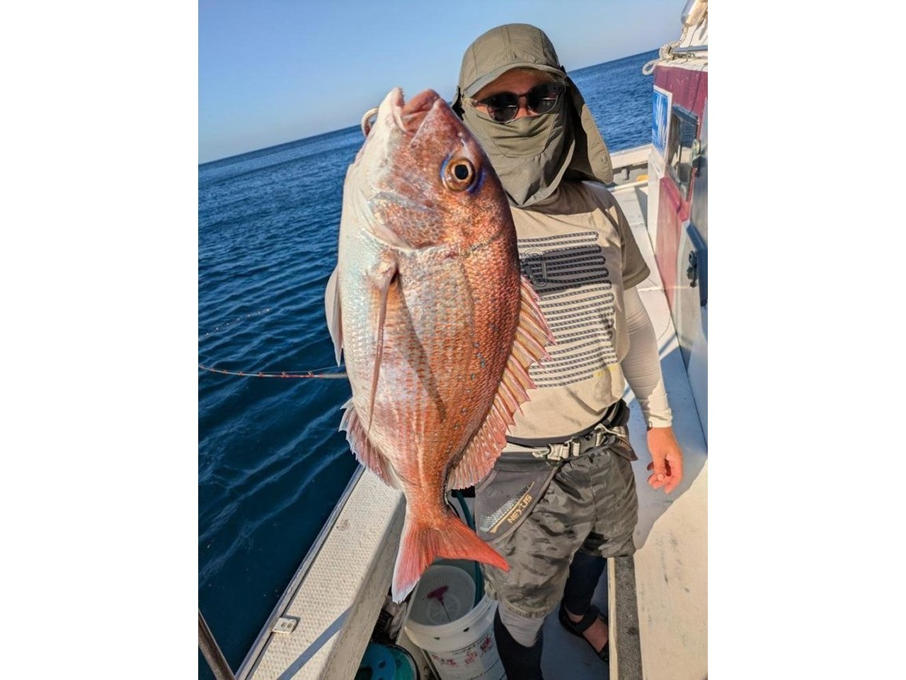 【釣果速報】静岡県魚磯丸で1.80kgの良型マダイゲット！あなたも静岡県魚磯丸でマダイを狙おう！