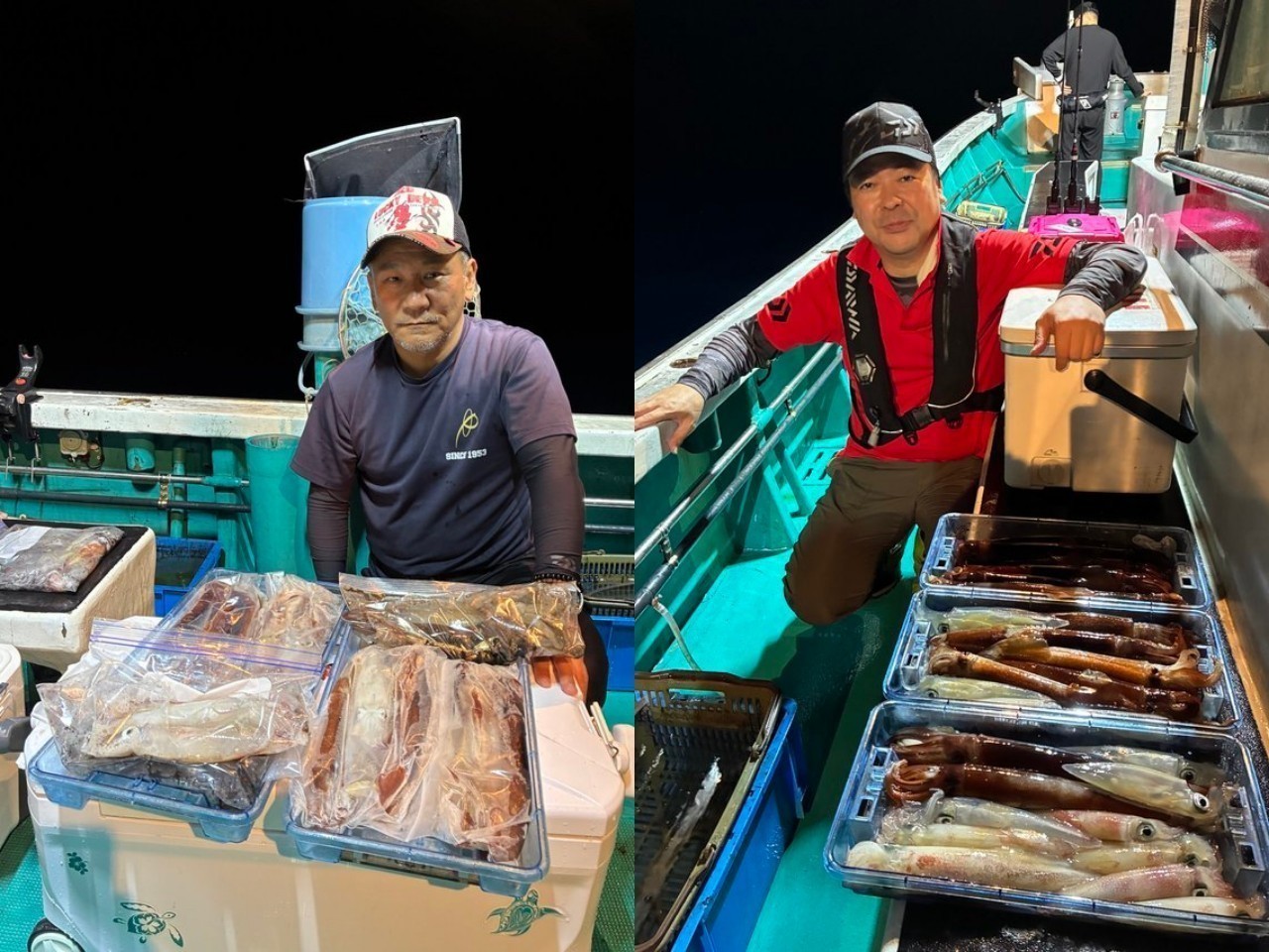 【釣果速報】和歌山県の良栄丸でアカイカ爆釣！竿頭29匹！今後の釣行も期待大！