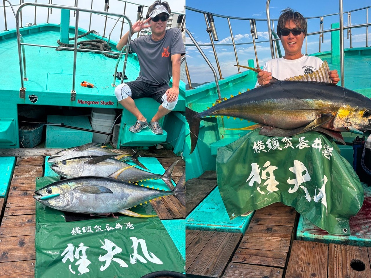 【釣果速報】なんて映える釣果写真なんだ！37.00kgのキハダを順調にゲット！神奈川県哲夫丸でどでかいターゲットを獲ろう！
